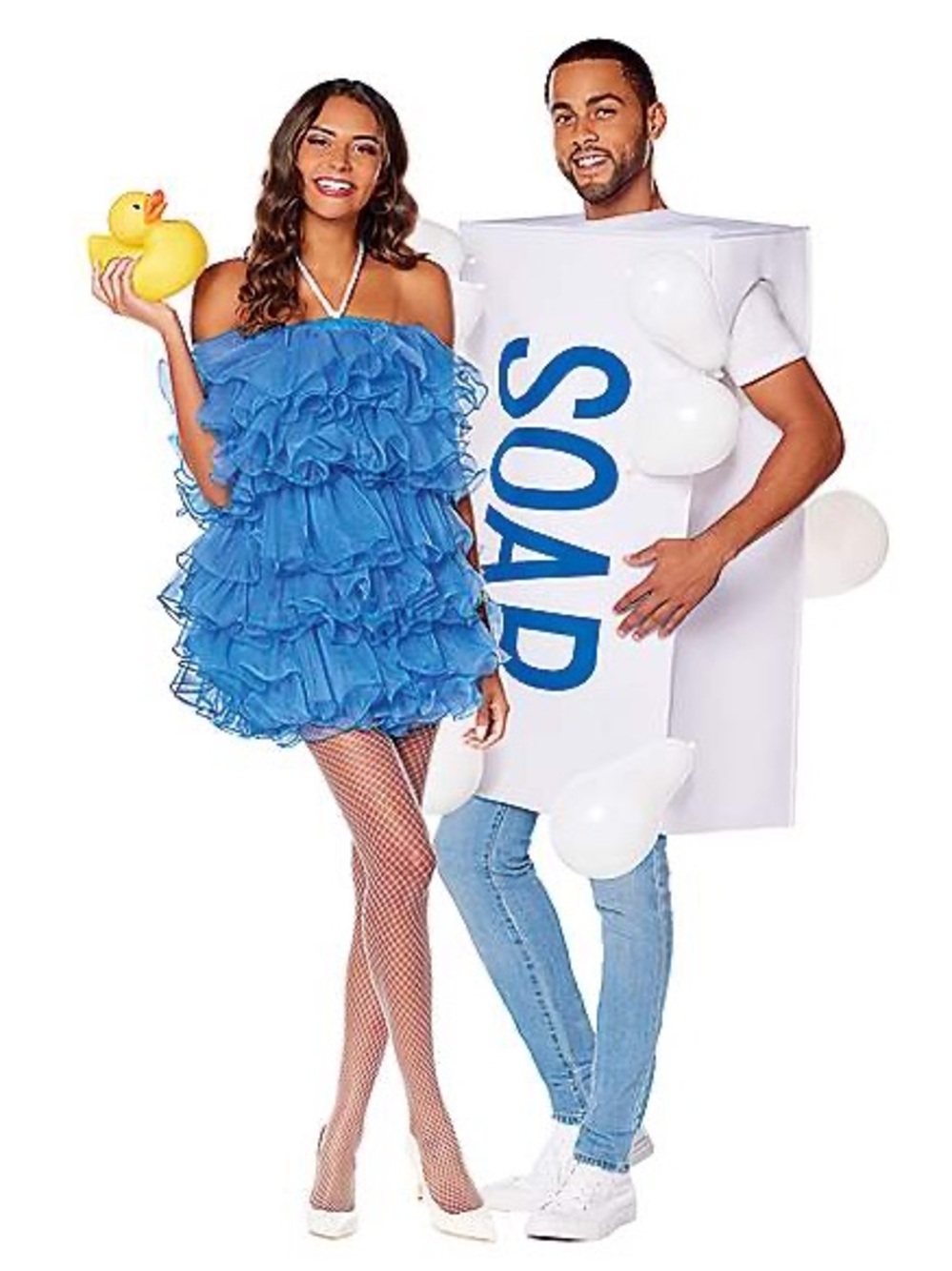 Spirit Halloween | Soap and Loofah Couples Costume